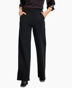Broeken^Studio Anneloes Broek Lexie Bonded Zwart