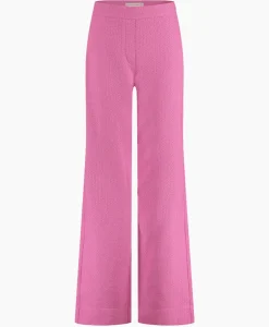 Broeken^Studio Anneloes Broek Rasa Tweed Trousers Lila