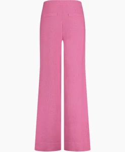 Broeken^Studio Anneloes Broek Rasa Tweed Trousers Lila