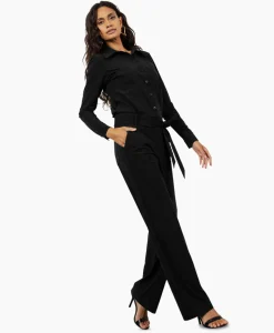 Jumpsuits^Studio Anneloes Jumpsuit Angel Ls Zwart Dessin