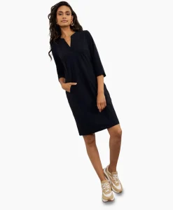 Jurken^Studio Anneloes Jurk Simplicity Dress Zwart