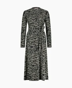 Jurken^Studio Anneloes Jurk Sira Flower Dress Zand