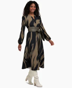 Jurken^Studio Anneloes Jurk Sira Forest Dress Combo L