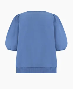 Truien^Studio Anneloes Pullover Claartje Puff Sweater Jeans