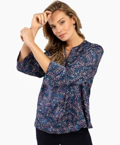 T-Shirts & Tops^Studio Anneloes Top Arletta Satin Brench Combo L