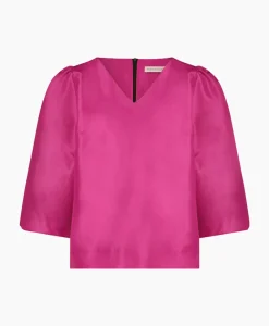 T-Shirts & Tops^Studio Anneloes Top Laudi Taft Paars