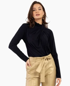 T-Shirts & Tops^Studio Anneloes Top Lidia Donker Blauw