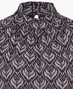 T-Shirts & Tops^Studio Anneloes Top Lysanne Wallpaper Bruin