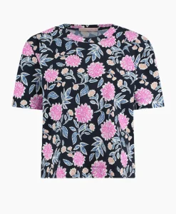 T-Shirts & Tops^Studio Anneloes Top & T-Shirt Lott Flower Tee Roze