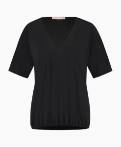T-Shirts & Tops^Studio Anneloes Top & T-Shirt Vicky Shirt Zwart Dessin
