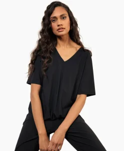 T-Shirts & Tops^Studio Anneloes Top & T-Shirt Vicky Shirt Zwart Dessin
