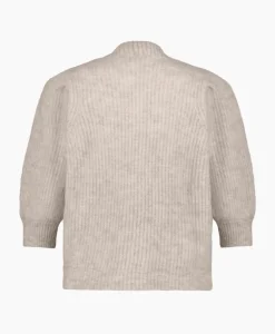 Vesten^Studio Anneloes Vest Mandy Mohair Cardigan Zand