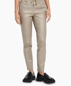 Broeken^Studioar By Arma Pantalon Naomi Stretch Plonge Beige