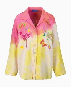 Blouses^Susanna Blu Blouse Gardenia Gb11 Geel