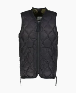Jassen^Taion Bodywarmer Military V Neck Zwart