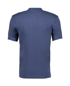 T-Shirts^Tenue. T-Shirt Korte Mouw John Blauw