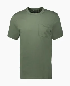 T-Shirts^Tenue. T-Shirt Korte Mouw John Pocket Tee Khaki