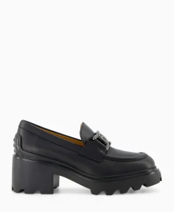 Instappers^Tod's Tod's Tod's Loafer Gomma Carro Zwart