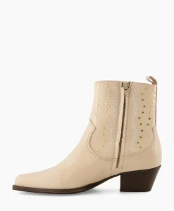 Laarzen^Toral Cowboylaars Tl-Blues/ Rock Off White