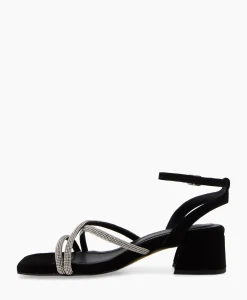Sandalen^Toral Sandaal Met Hak Tl Celina Zwart