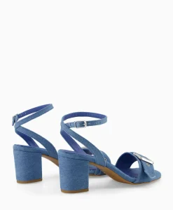 Sandalen^Toral Sandaal Met Hak Tl-Melissa Licht Blauw