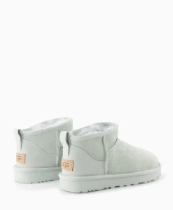 Laarzen^Ugg Enkellaars W Classic Ultra Mini Licht Blauw