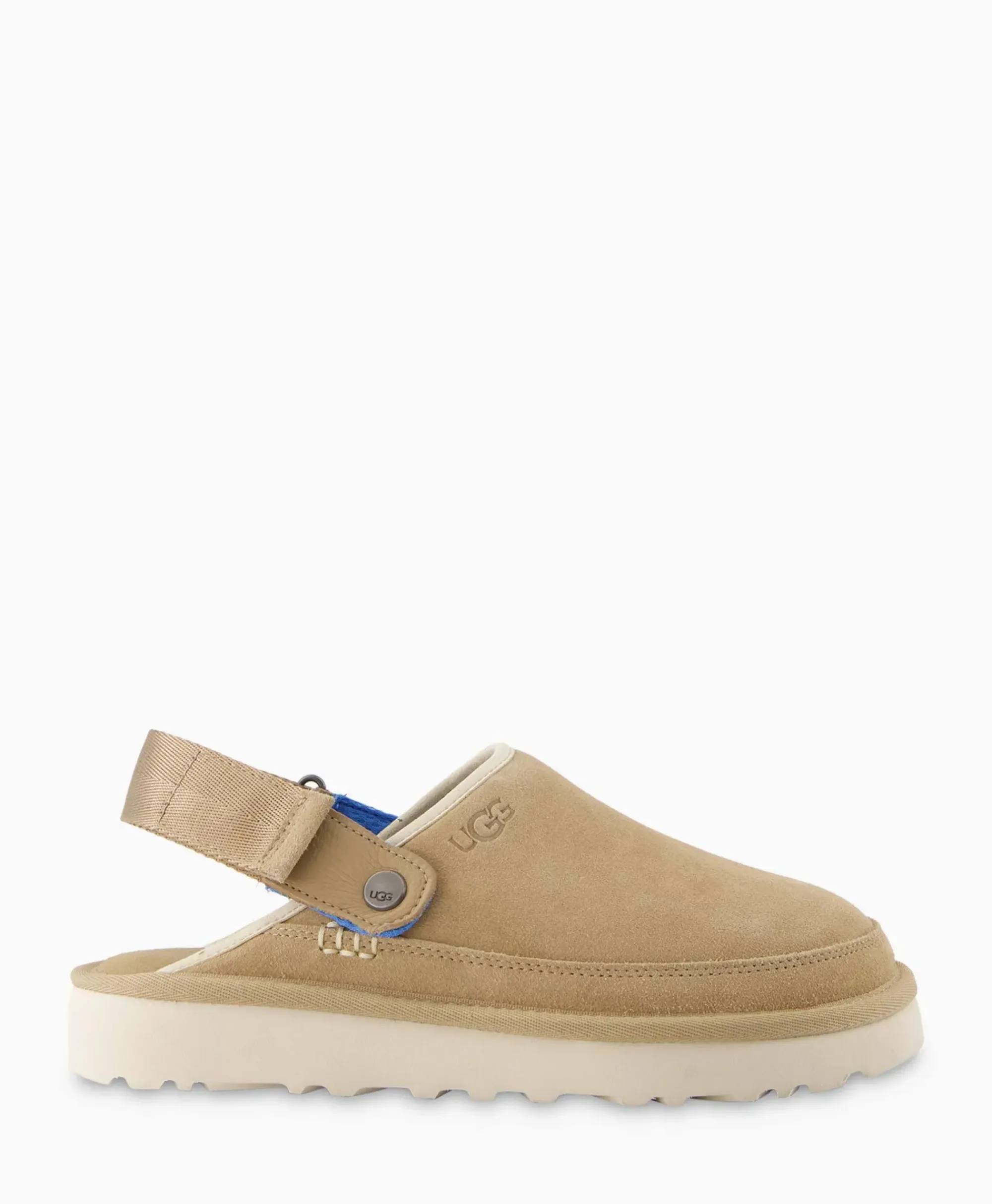 Instappers^Ugg Gesploafer M Goldencoast Clog Beige