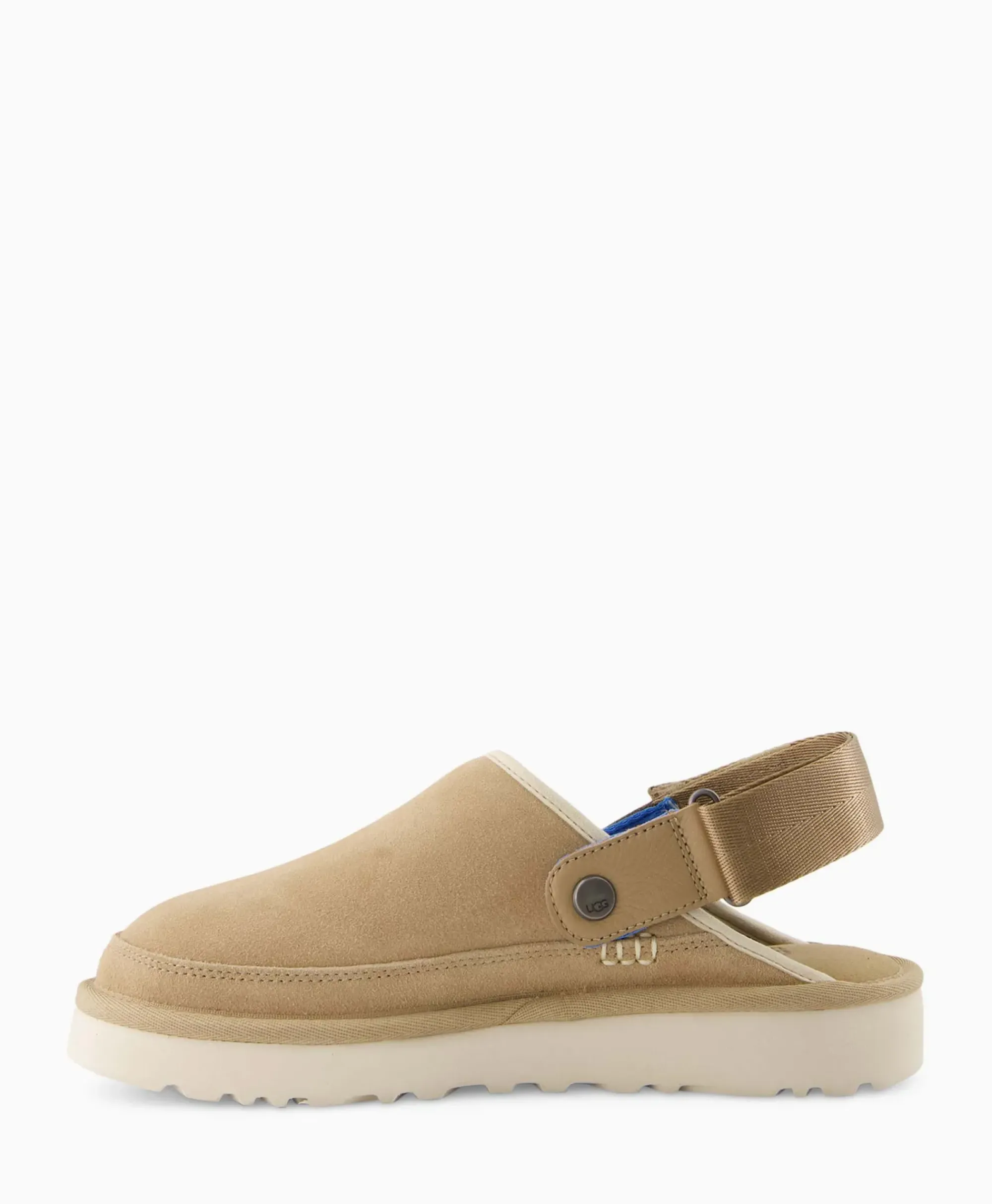 Instappers^Ugg Gesploafer M Goldencoast Clog Beige