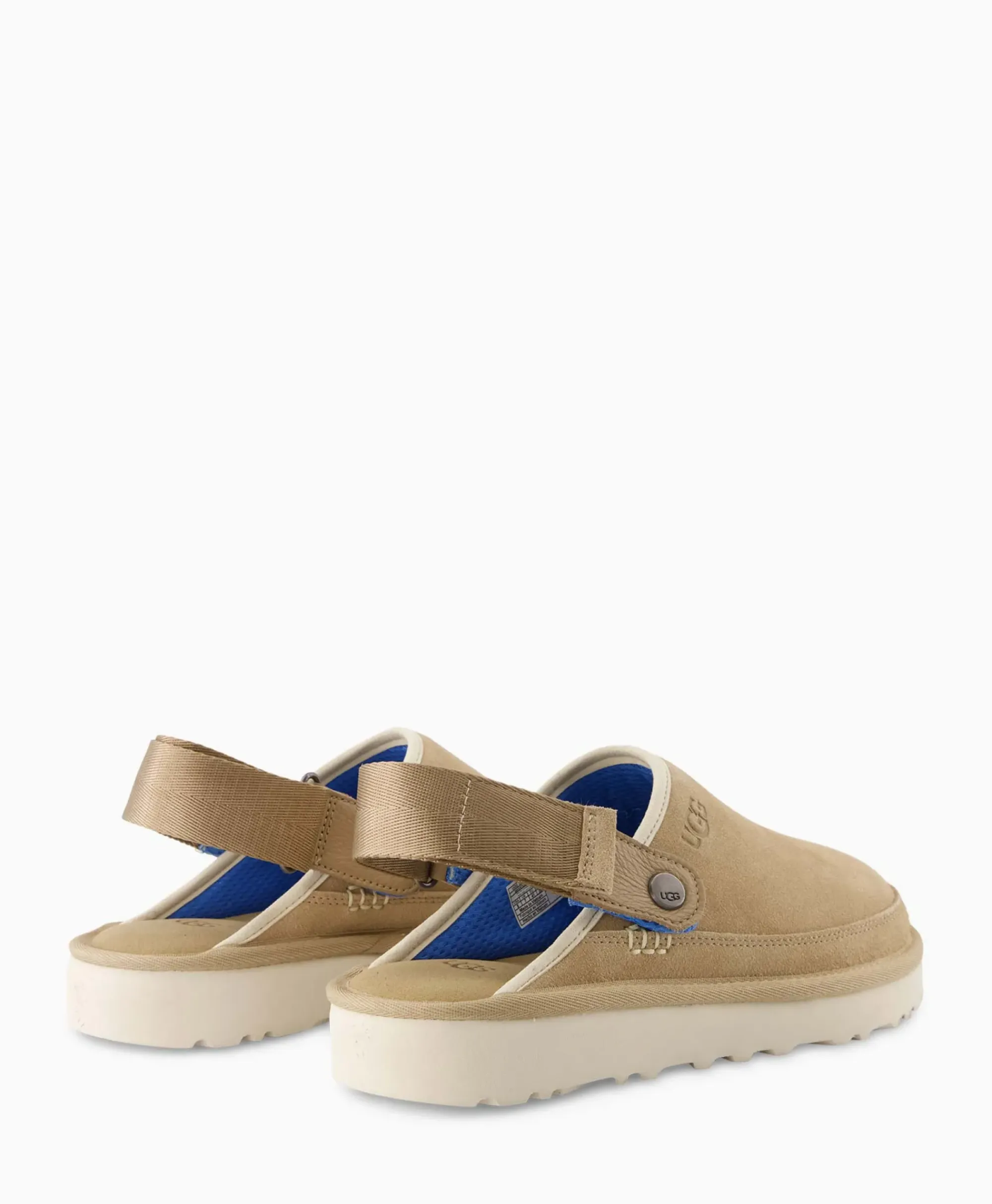 Instappers^Ugg Gesploafer M Goldencoast Clog Beige