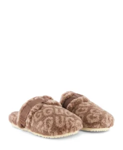 Pantoffels^Ugg Pantoffel M Fluff It Pop Bruin