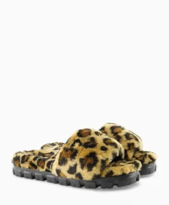 Pantoffels^Ugg Pantoffel W Cozetta Curly Spotty Diversen