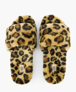 Pantoffels^Ugg Pantoffel W Cozetta Curly Spotty Diversen