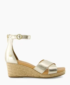 Sandalen^Ugg Sandaal Eugenia Goud