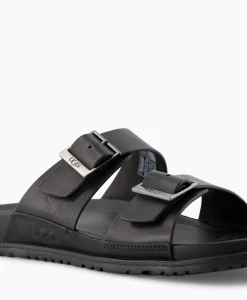 Sandalen^Ugg Sandaal Wainscott Buckle Slide Black Jeans