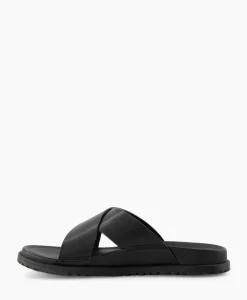 Sandalen^Ugg Sandaal Wainscott Slide Zwart