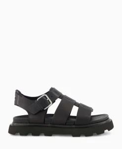 Sandalen^Ugg Sandaal Zonder Hak Capitelle Strap Zwart