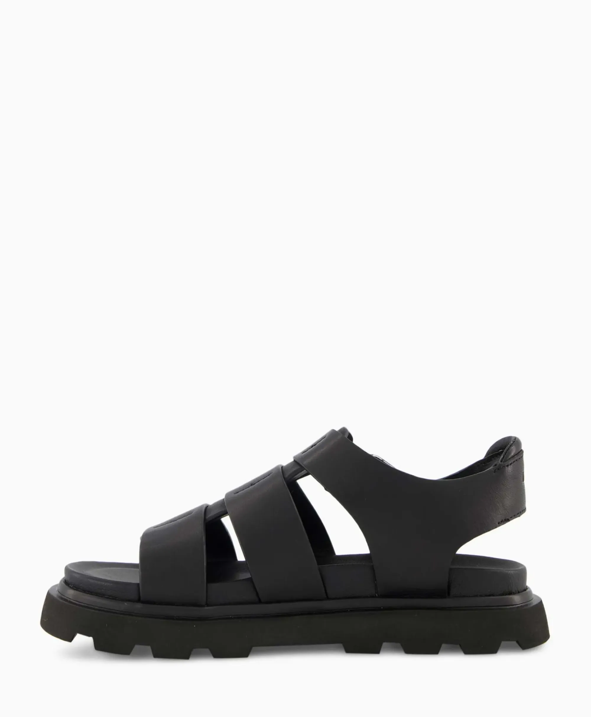 Sandalen^Ugg Sandaal Zonder Hak Capitelle Strap Zwart