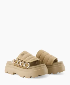 Sandalen^Ugg Sandaal Zonder Hak W Callie Beige