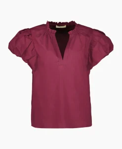 Blouses^Ulla Johnson Blouse Klara Bordeaux