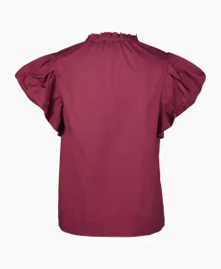 Blouses^Ulla Johnson Blouse Klara Bordeaux