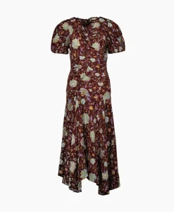 Jurken^Ulla Johnson Maxi Jurk Heleen Bordeaux