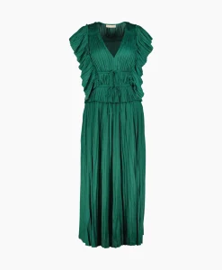 Jurken^Ulla Johnson Maxi Jurk Letty Groen