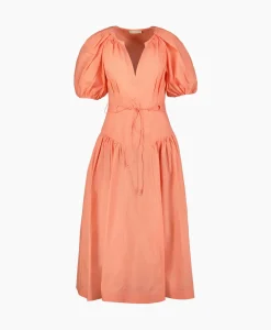 Jurken^Ulla Johnson Midi Jurk Carina Pink