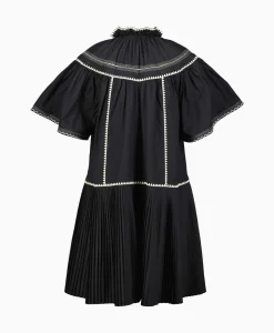 Jurken^Ulla Johnson Mini Jurk Desi Zwart