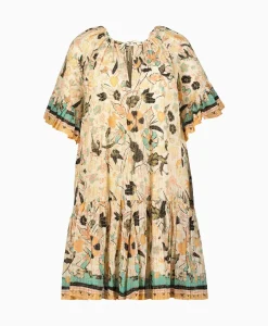Jurken^Ulla Johnson Mini Jurk Malie Ecru