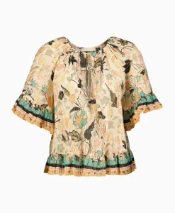 T-Shirts & Tops^Ulla Johnson Top Alessia Ecru