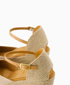 Sandalen^Unisa Sandaal Met Hak Caceres_Ecl Beige