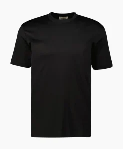 T-Shirts^Valenza T-Shirt Interlock Supima Zwart