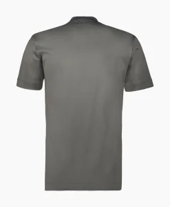 T-Shirts^Valenza T-Shirt Interlock Supima Donkergrijs