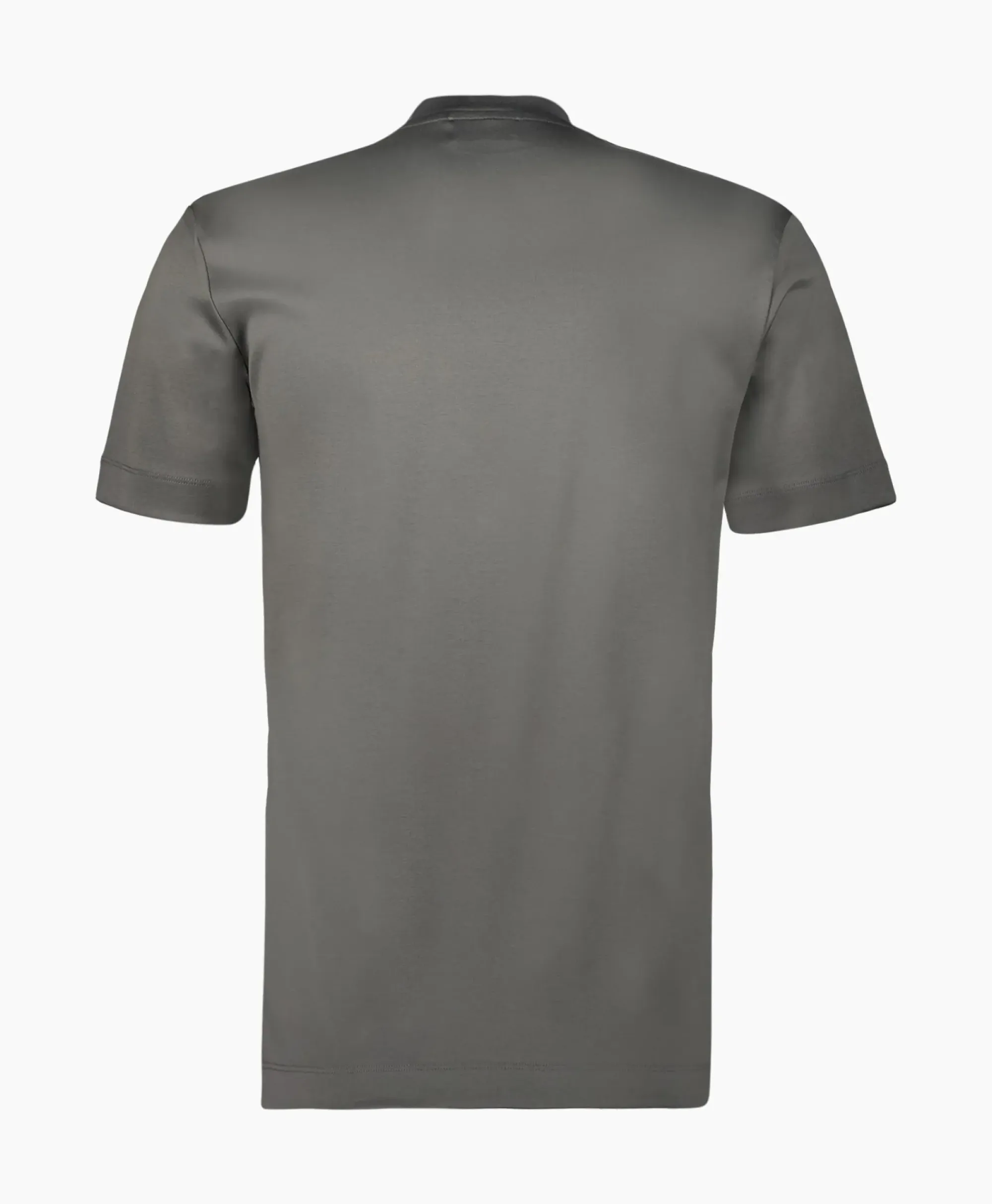 T-Shirts^Valenza T-Shirt Interlock Supima Donkergrijs